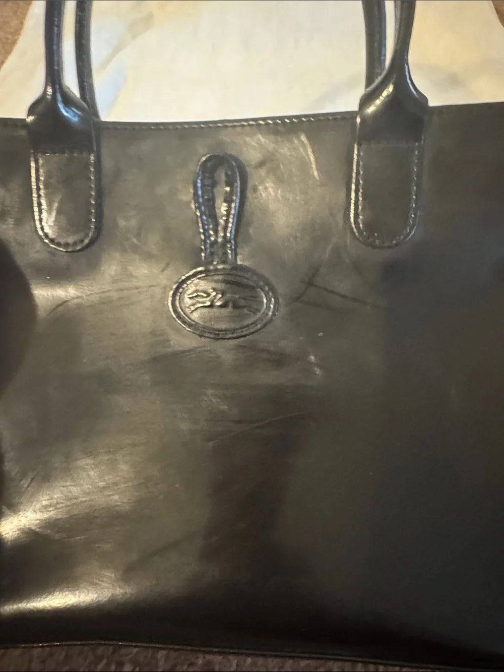 Longchamp classic leather